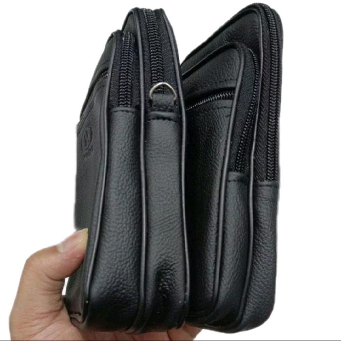 Tas selempang pria kulit tas hp sarung hp kulit asli garut tas hp pinggang sarung hp asli kulit sapi