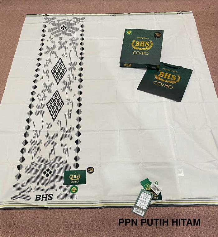MCS - Sarung BHS Cosmo Gold K26 PPN Warna Putih