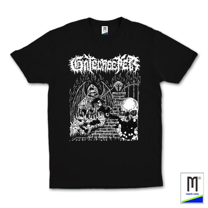 H5 | KAOS BAND GATECREEPER TAG MERCHCONS APPAREL COTTON COMBED 24S