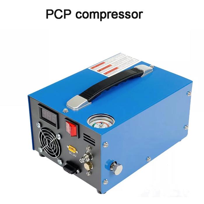 Pump Compressor Automatically Closes 4500psi Air Gun PCP Compressor Tire Inflator Pump