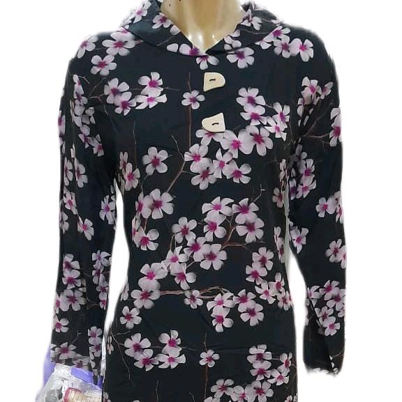 Tunik MWU Katun Bunga Size L-XXL