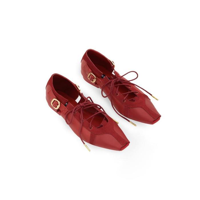 Mader - Corset Shoes - Red