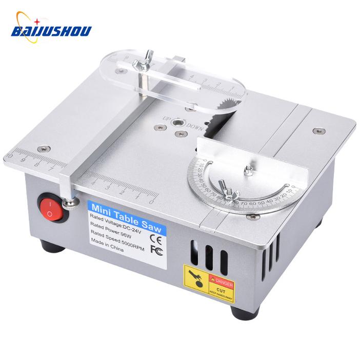 S3 Mini Table Panel Saw Woodworking Electric Small Bench Saw Handmade DIY Hobby Model Crafts Cutting