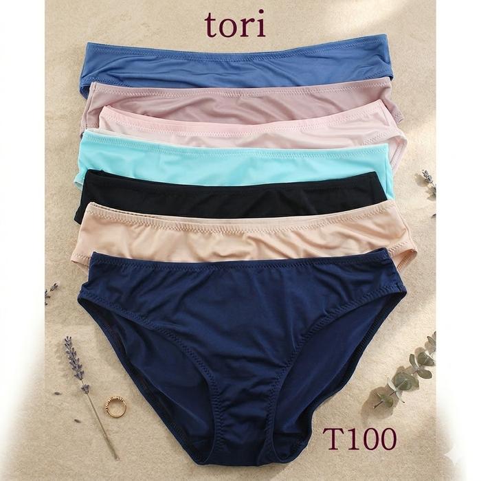 PANTY CELANA DALAM WANITA TORI/RHETO , BAHAN HALUS ELASTIS, TERMURAH T100 Polos
