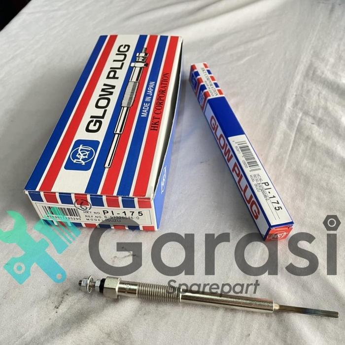 GLOW PLUG / Busi Pemanas Isuzu Dmax 3000CC 4JJ1 HKT JAPAN