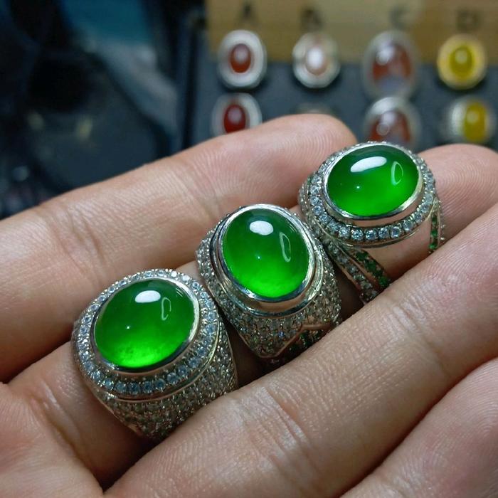 Ring kunsar giok burma