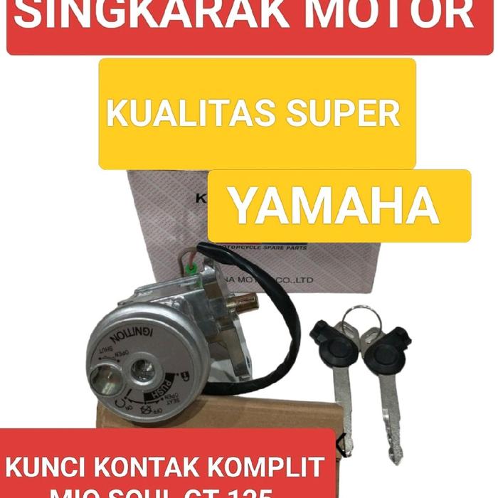 KUNCI KONTAK KOMPLIT YAMAHA MIO SOUL GT 125 X RIDE FINO 125 MIO S 125 JUPITER Z ROBOT KUALITAS SUPER
