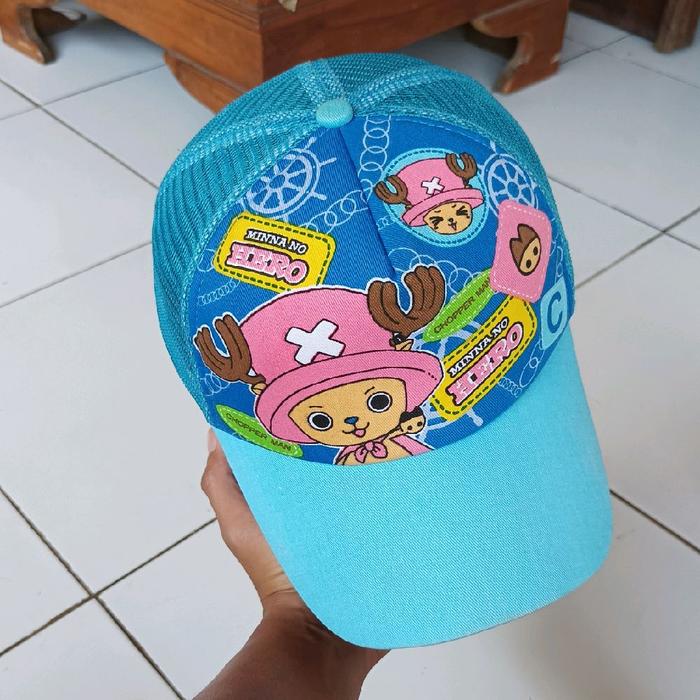 topi one piece chooper second dewasa
