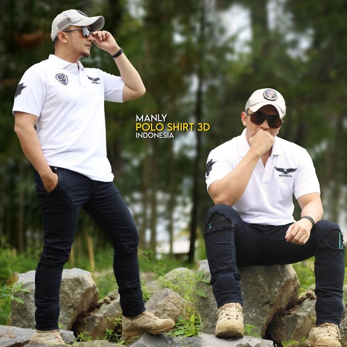 Polo Shirt Laki Laki | Polo Shirt Laki Laki Dewasa | Polo Shirt Putih Pria | Polo Shirt Kaosbos.id