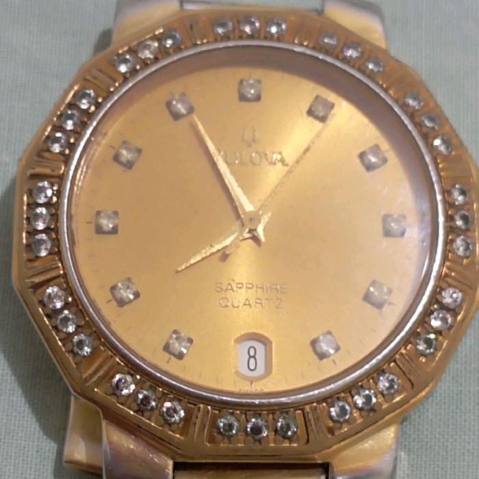 jam bulova vintage second swiss made