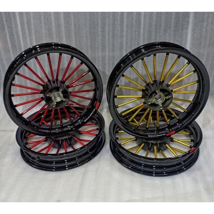 Velg Racing Mio Lama , Mio Smile , Mio Sporty Type Andong Power Twotone
