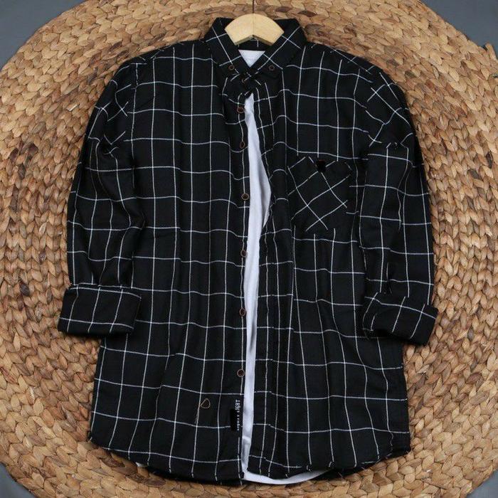 KEMEJA FLANEL IMPORT IMPOR BAJU KOTAK PRIA WANITA UNISEX KEMEJA DISTRO LAKI KONVEKSI WOLL PREMIUM BI
