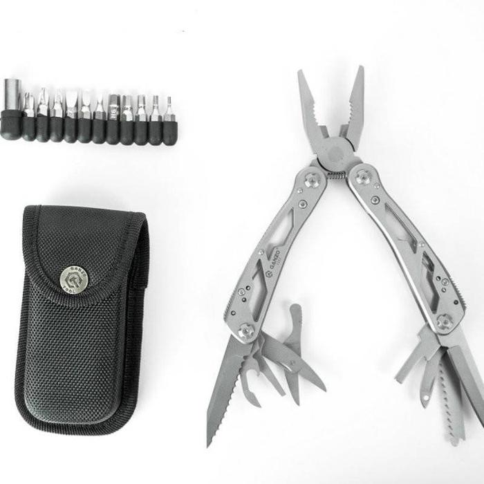 Ganzo G202 Hand Tool Kit Portable Plier Multitools Folding Knife