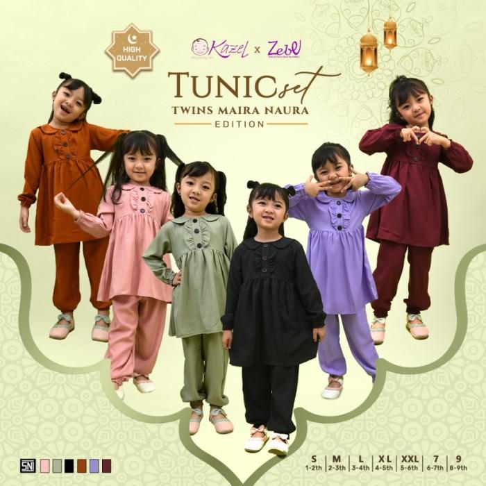 E»6C Kazel Tunic Set - Baju Muslim Anak H✔86
