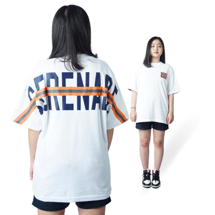 Oceanetic T-shirt White Serenade & B Serenade - Kaos Couple