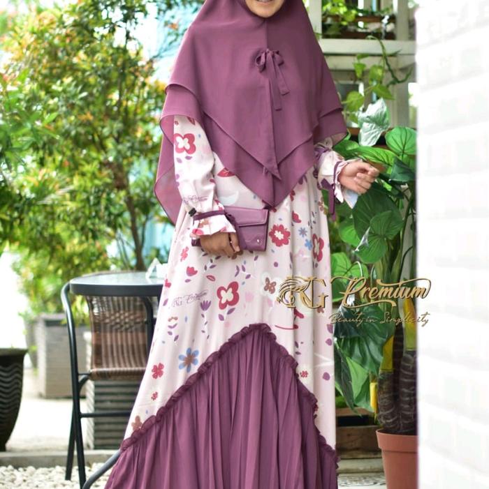GAMIS SYAR'I BRAND ORIGINAL PREMIUM KWALITAS BUTIK KELAS ARTIS