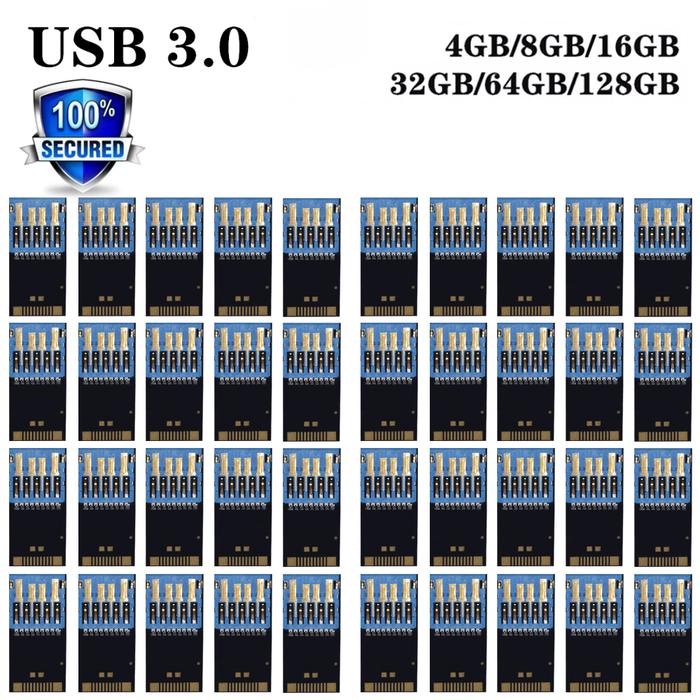 1/100PCS Wholesale mini chip USB 3.0 memory flash 4GB 8GB 16GB 32GB