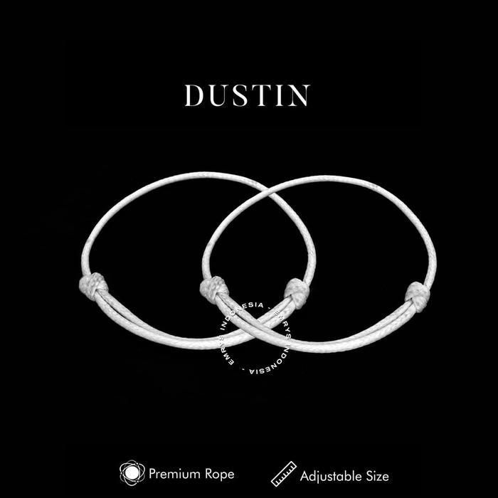 Emrys Dustin White Gelang Couple