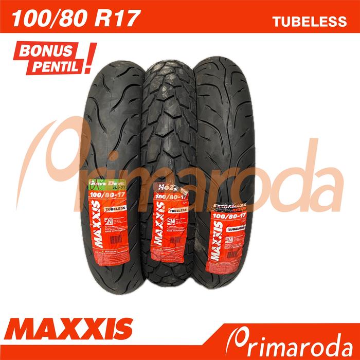 Ban Depan Honda CB150R 2016-2020 Tubeless MAXXIS 100/80 Ring 17