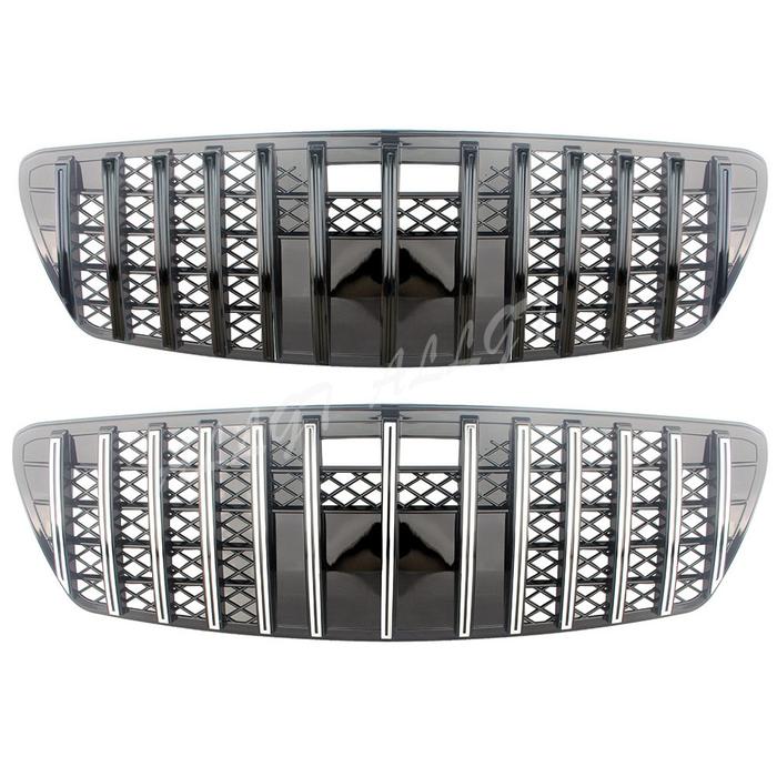Grill Depan GTR Style Grille Bumper untuk Mercedes-Benz E-class W211