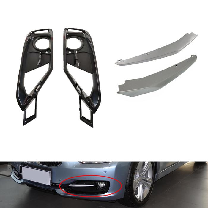 Bingkai Kisi Penutup Lampu Kabut Mobil Cocok untuk BMW 3 Seri F30/F31