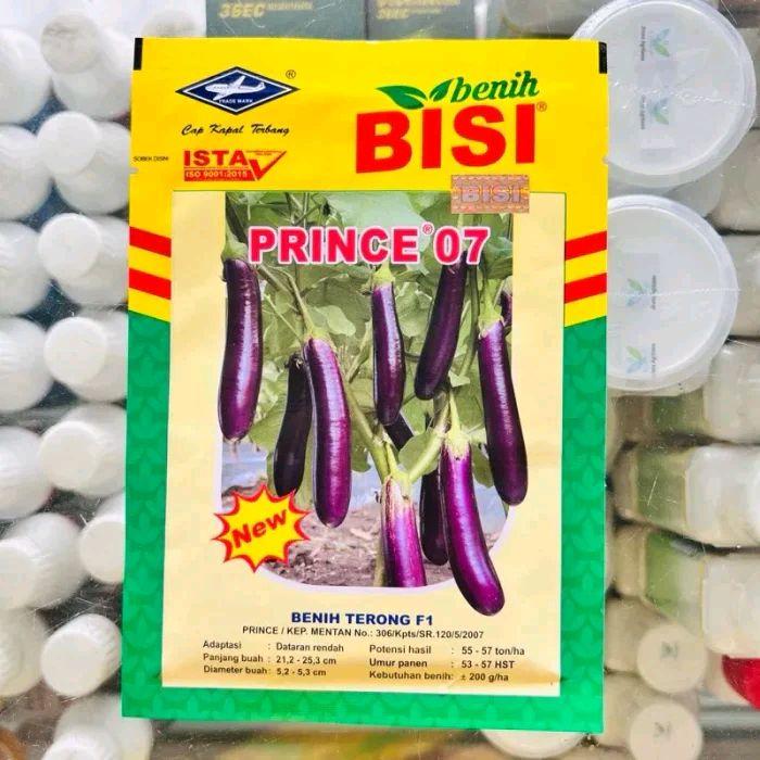 Benih bibit terong Prince 07 kemasan 10 gram