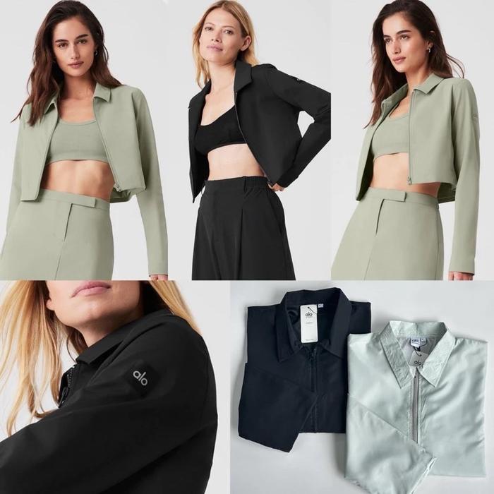 Jacket crop alo yoga sport
