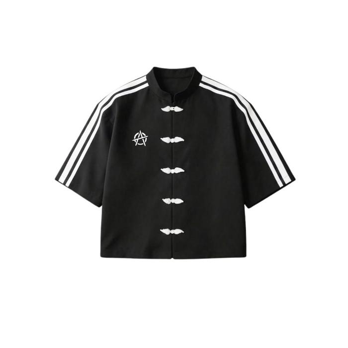 KOCIN Work Shirt Boxy Kemeja Lengan Pendek Katun