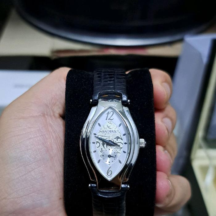 jam tangan balmain subsecond eta swiss movement baterai baru stok lama / nos antik rare langka vinta