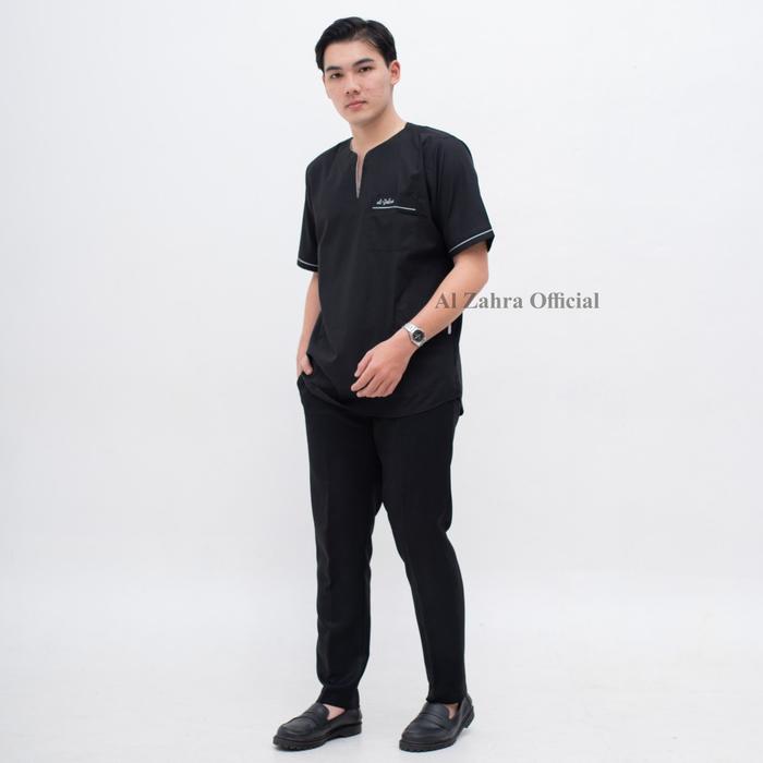 Al Zahra Koko Lengan Pendek Oblong Az-2052