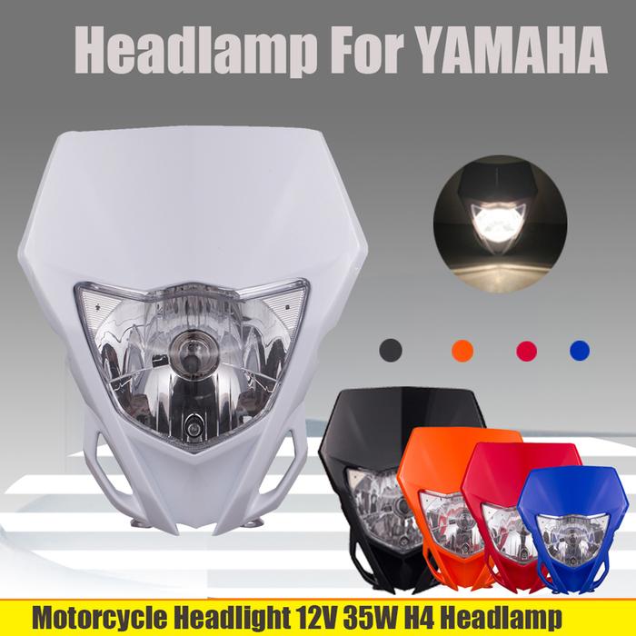 Motorcycle Headlight 12V 35W H4 Headlamp For YAMAHA WR250F 2015-2019