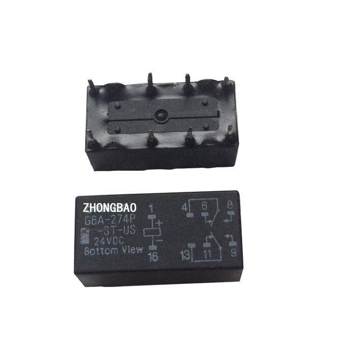 HOT NEW relay G6A-274P-ST-US 24VDC G6A-274P-ST-US-24VDC G6A-274P-ST