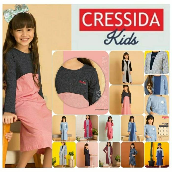 CRESSIDA Girls Gamis / Gamis Anak Perempuan CRESSIDA (4 - 14 Years)
