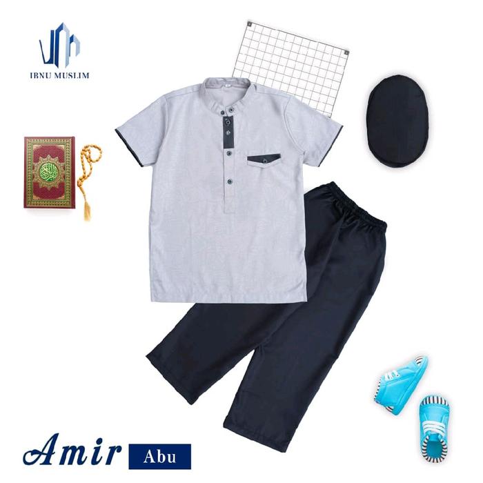 SETELAN KOKO ANAK,KOKO AMIR TERBARU BY IBNU MUSLIM COLLECTION Baju Kurta Katun Toyobo Nyaman