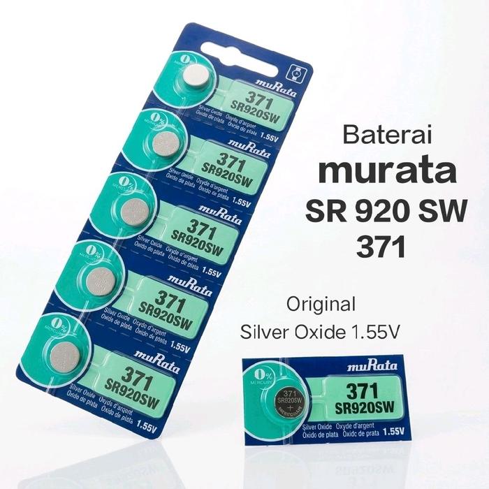 Baterai Jam Murata CR 920 SW Original Silver Oxide 1.55V
