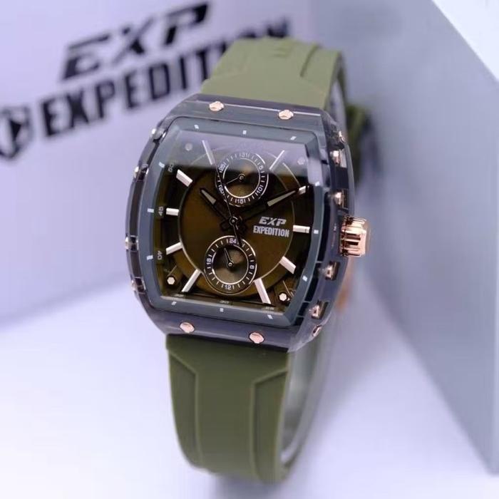 Jam Tangan Wanita EXPEDITION EXP 6814 E6814 E6814M [[ORIGINAL]] Watches Rubber
