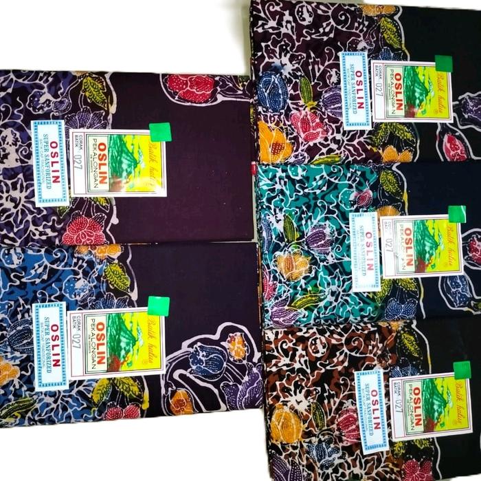 Sarung Batik Oslin Wanita - Gambar Real Kamera HP - Muslim