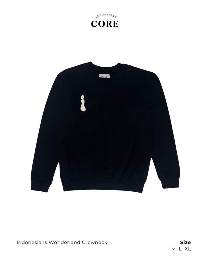 sweater crewneck - indonesia is a wonderland