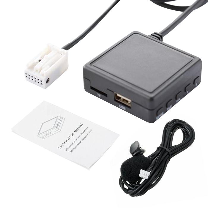 Modul Adaptor Mobil Kompatibel Bluetooth 12V Audio Stereo Mendukung