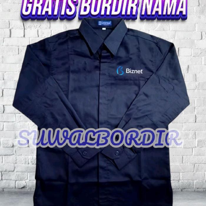KEMEJA BIZNET SERAGAM BIZNET KEMEJA KERJA BIZNET ATASAN BAJU BIZNET