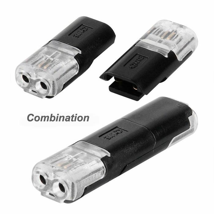 10Pcs Kabel Konektor Soket Terminal Quick Connector Socket Soket Kabel 2 Pin Soket Terminal Kabel Ko
