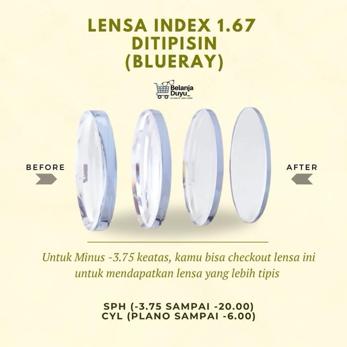 LENSA BLUERAY DITIPISIN INDEX 167 BELANJADUYU