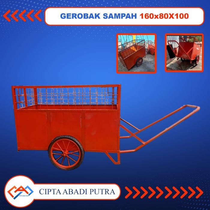 Gerobak sampah 160x80x100