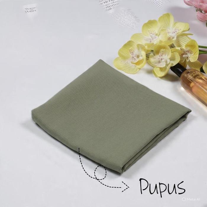 Hijab paris varisha jadul warna merah hijau sage green