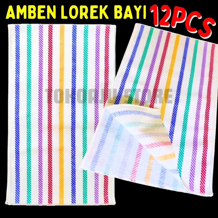 Lusinan 12 pcs Amben bayi lorek amben gurita bayi lorek