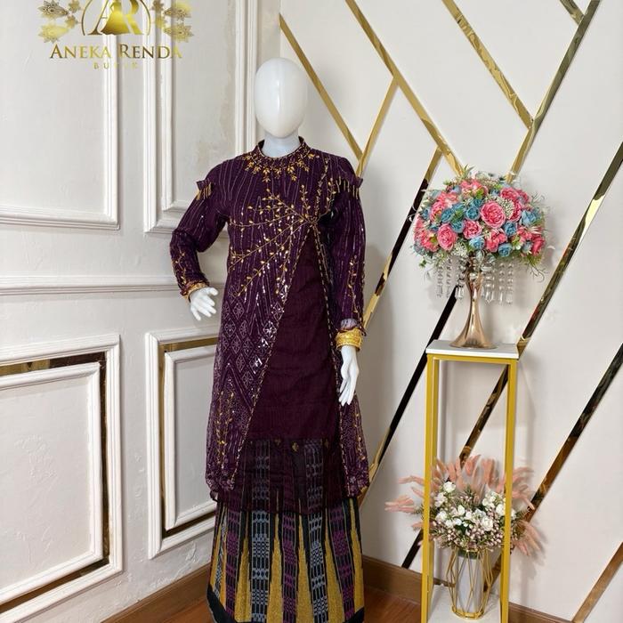 BAJU BODO MODERN BAHAN RENDA TUNIK