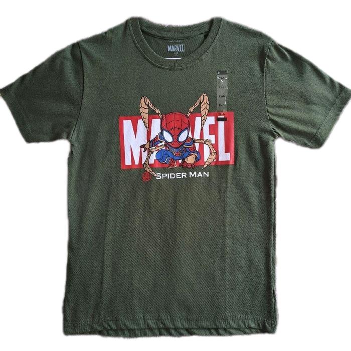Reguler T-Shirt Anak Junior 15-16 Tahun (Unisex) | Baju Kaos Anak Lengan Pendek | Baju Matahari Marv