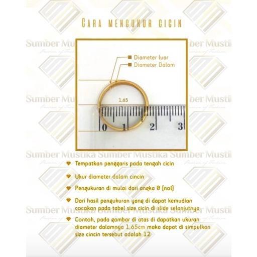 CINCIN MODEL CHANEL EMAS 24 KARAT