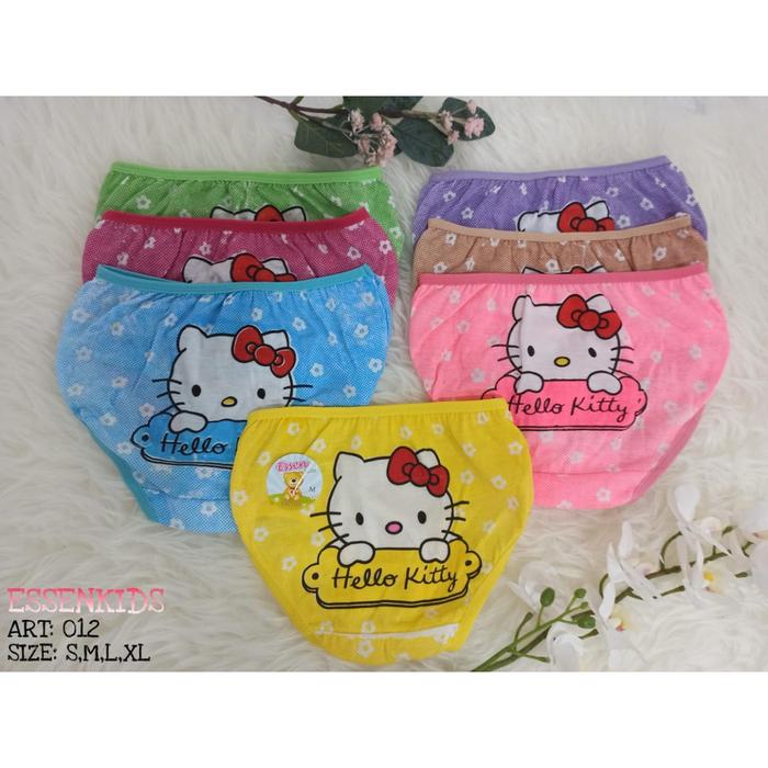 ESSEN | Celana Dalam Anak Cewek Perempuan / Cantik / Lucu Sablon / HK2 / 012 ESSEN