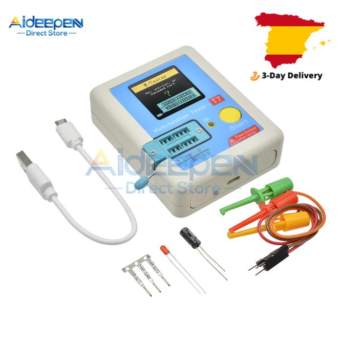 LCR-T7 T7 Transistor Tester TFT Diode Triode Capacitance Meter LCR